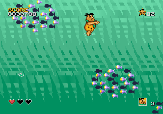 The Flintstones screenshot 4 for Sega Mega Drive